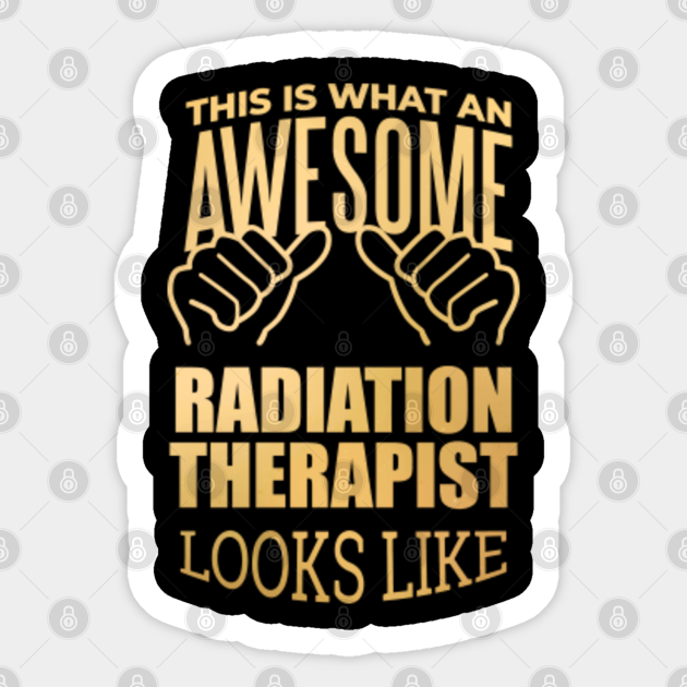 Radiation Therapy Radiation Therapy Sticker TeePublic